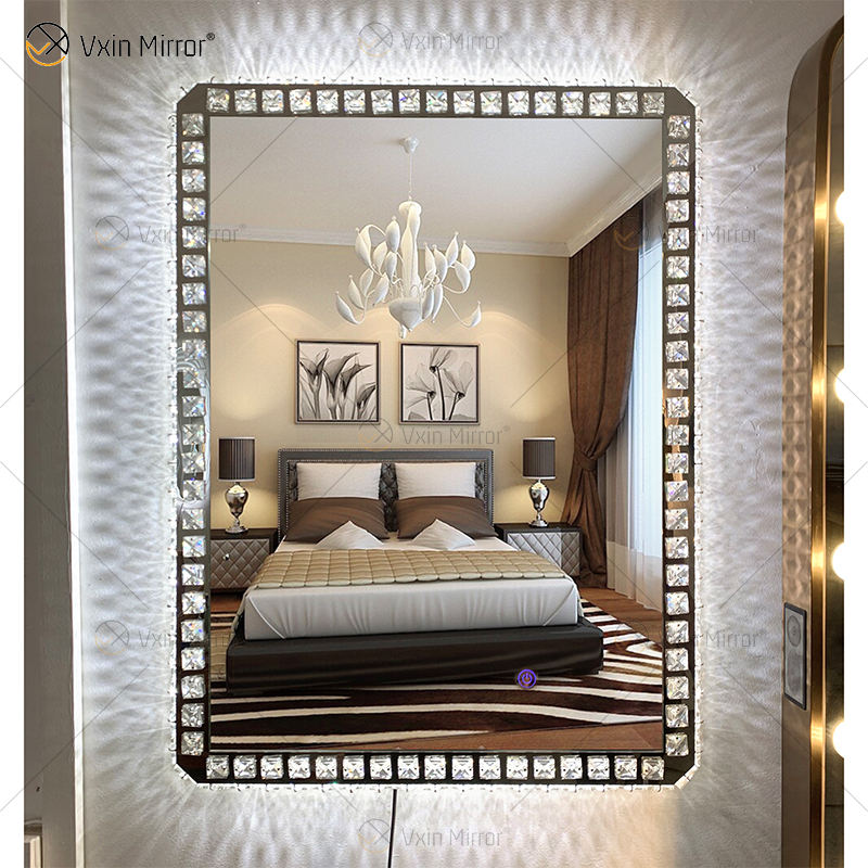 backlit led mirror espelho de LED iluminado por fundo