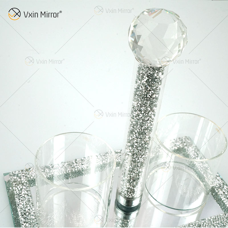 salt candle holder Titular do vela de sal