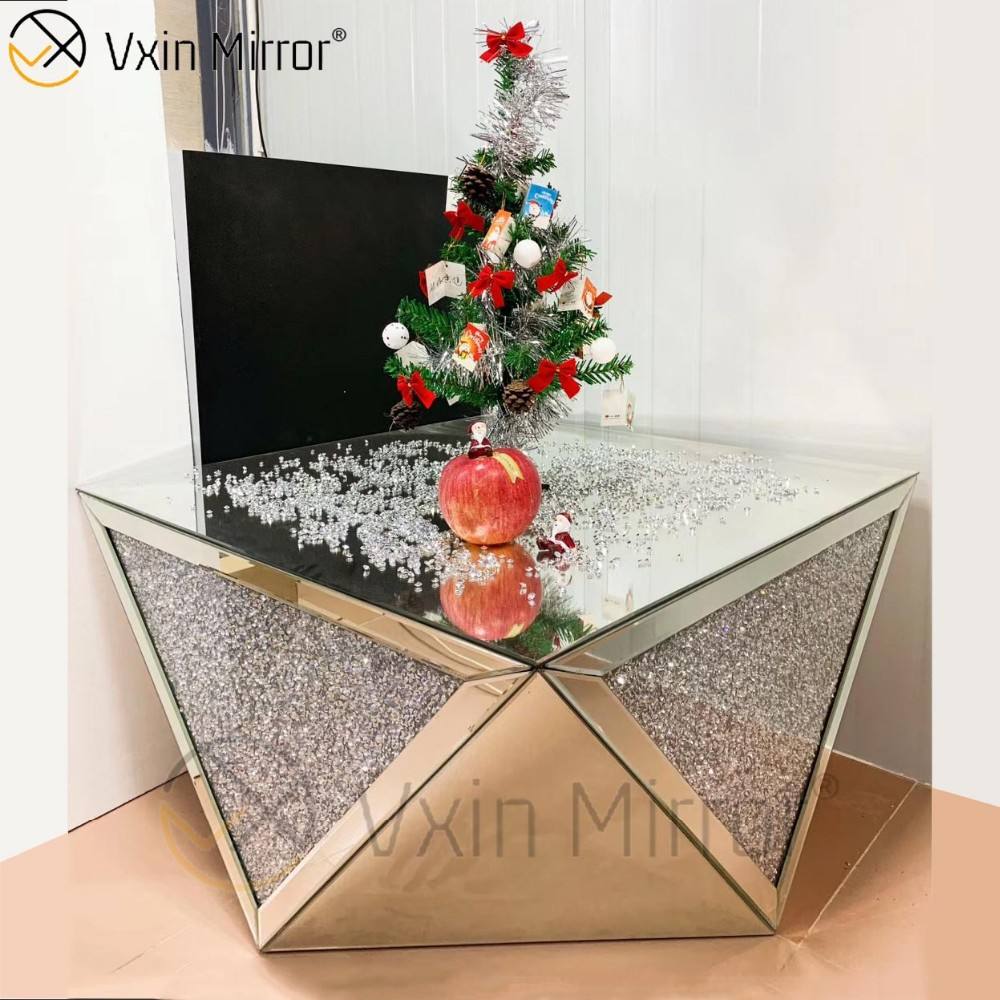 mirrored tables mesas reflejadas