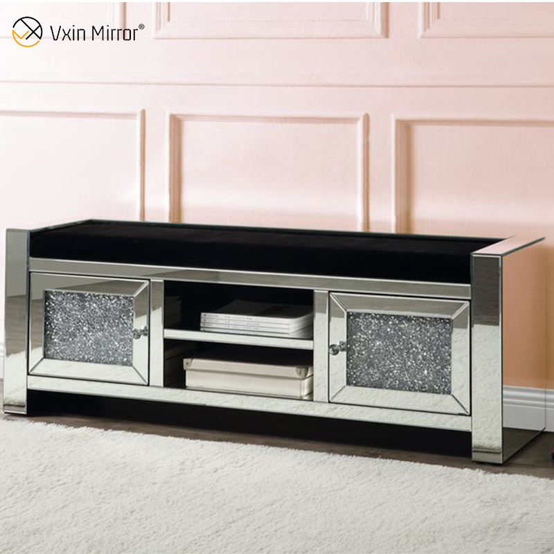 glass 3 tier tv stand Glas 3 -Tier -TV -Ständer