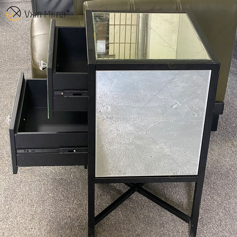mirrored night stands Зеркальные ночные стойки