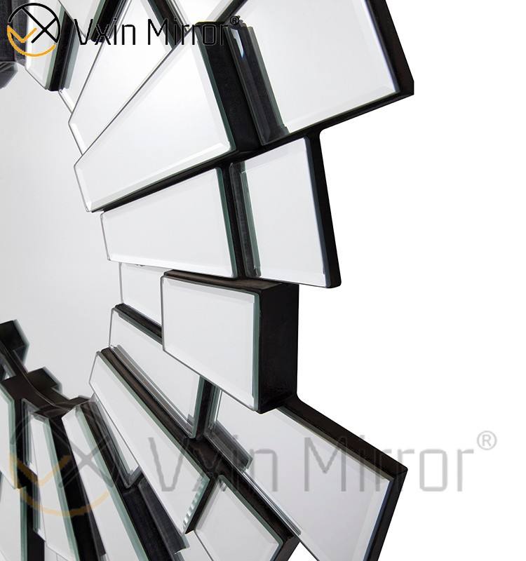 large white framed mirror Gran espejo enmarcado blanco