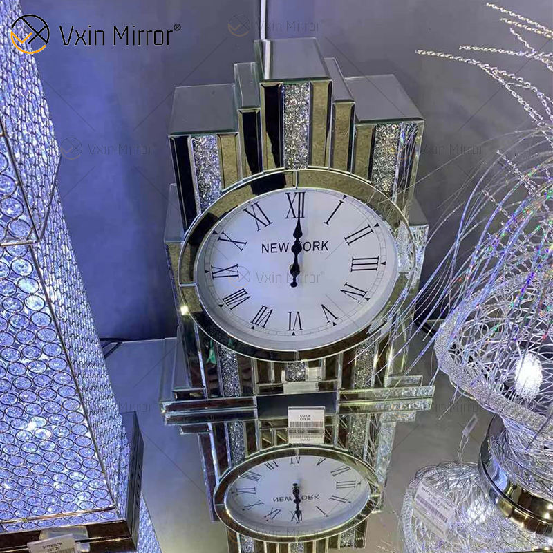 infinity mirror clock Relógio do espelho infinito
