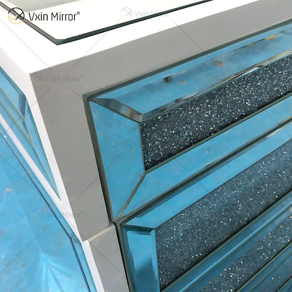 vanity table mirrored Тщеславный стол зеркал