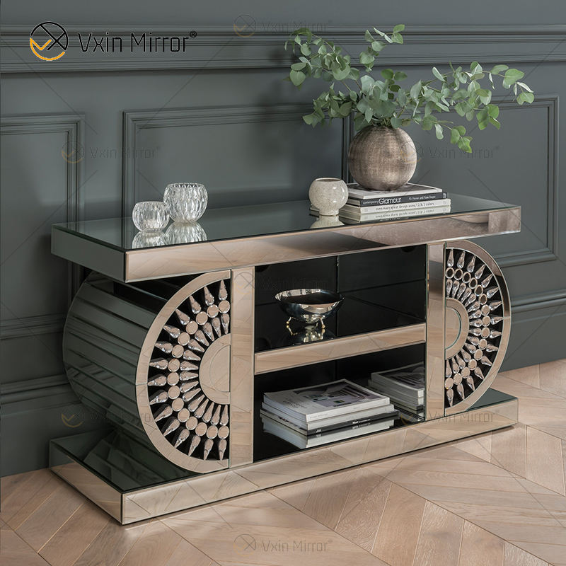 black tv stand with glass doors TV preto Stand com portas de vidro
