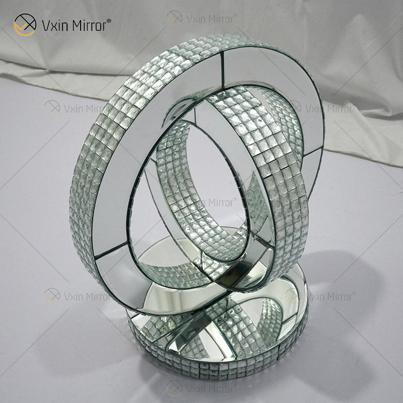 mirrored glass tables mesas de vidrio con espejo