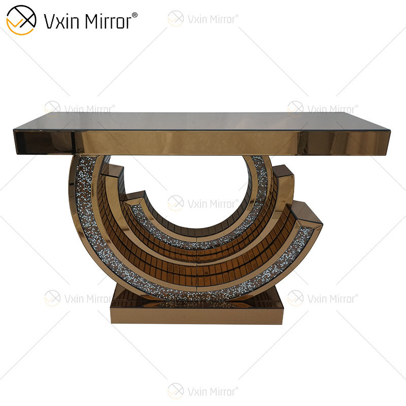 console table and matching mirror Tabela de console e espelho correspondente
