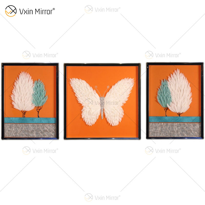 crystal love wall art فن جدار الحب الكريستالي