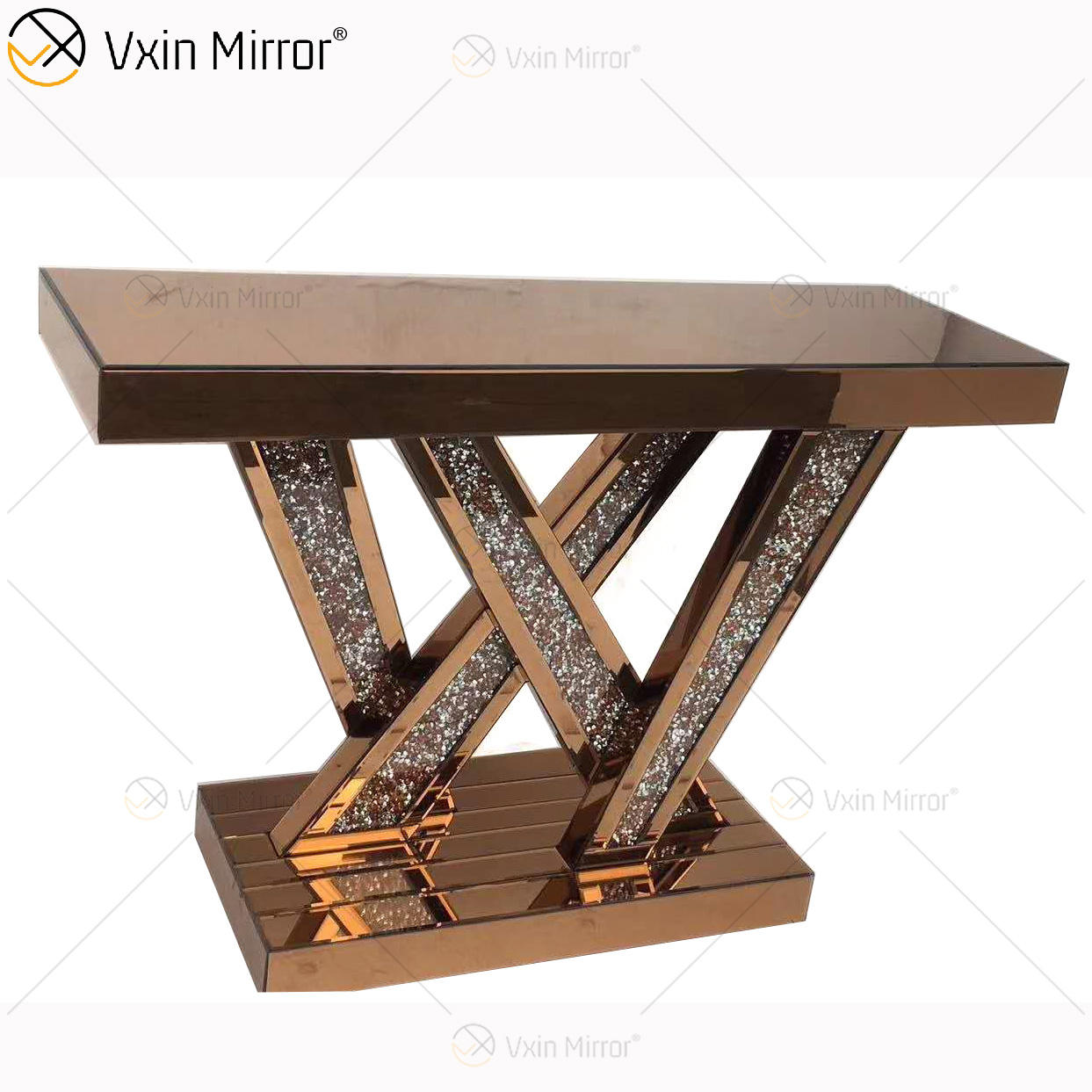 console table silver Tabela de console Prata