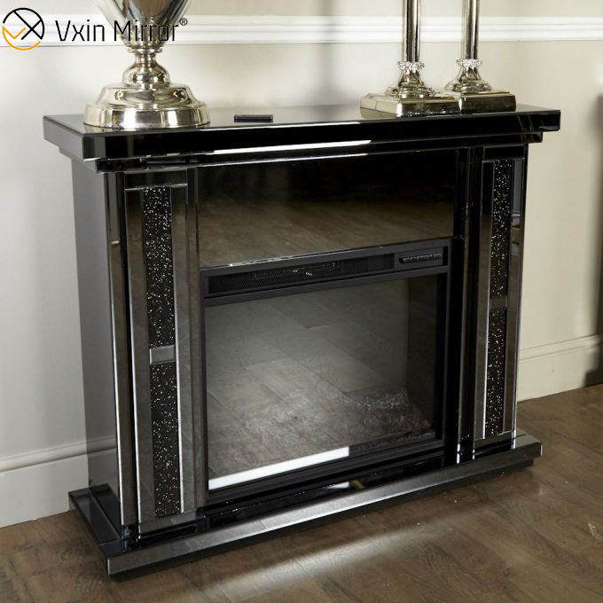 black fireplaces المواقد السوداء