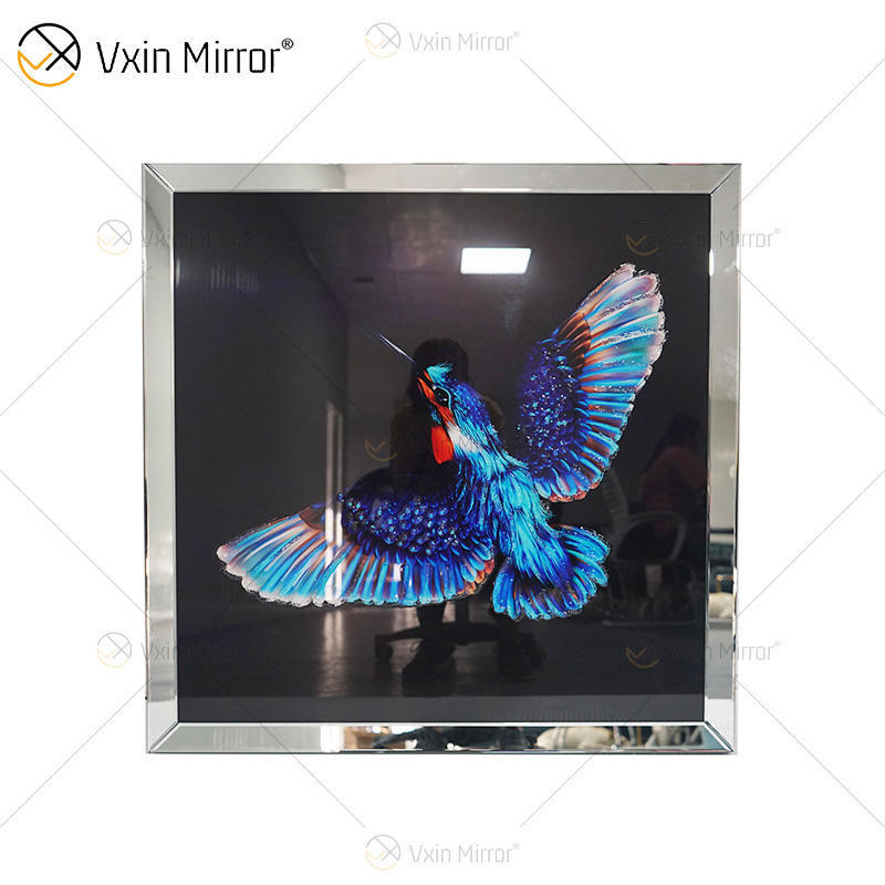 mirror crystal wall art Arte de parede de cristal espelhada