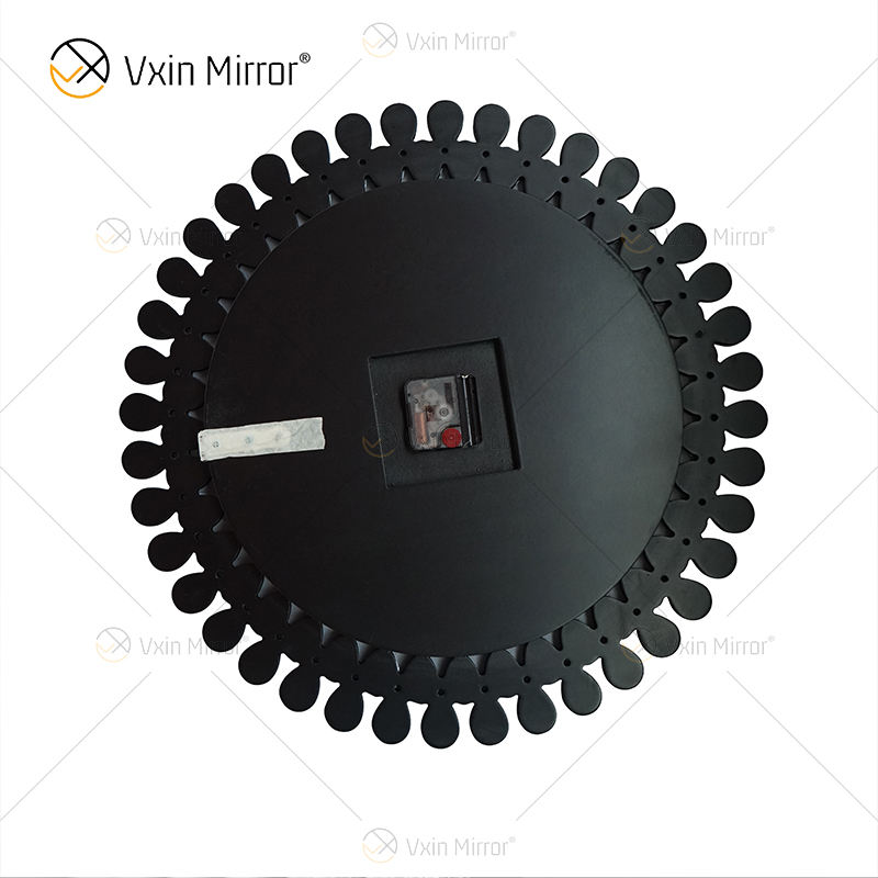 wall mirror clock настенные зеркальные часы
