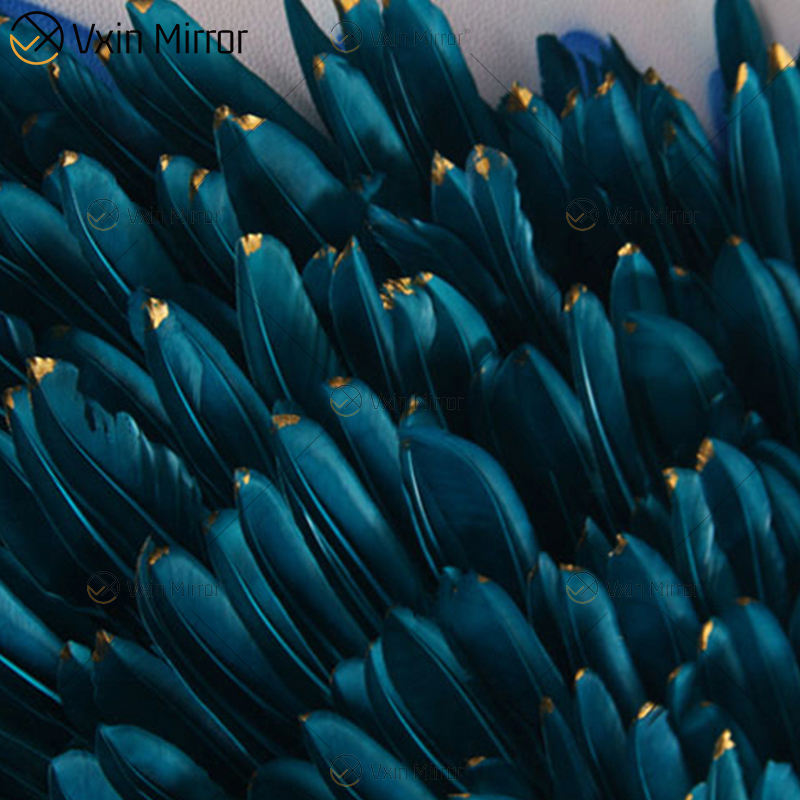 crystal wave wall art فن الجدار الكريستالي