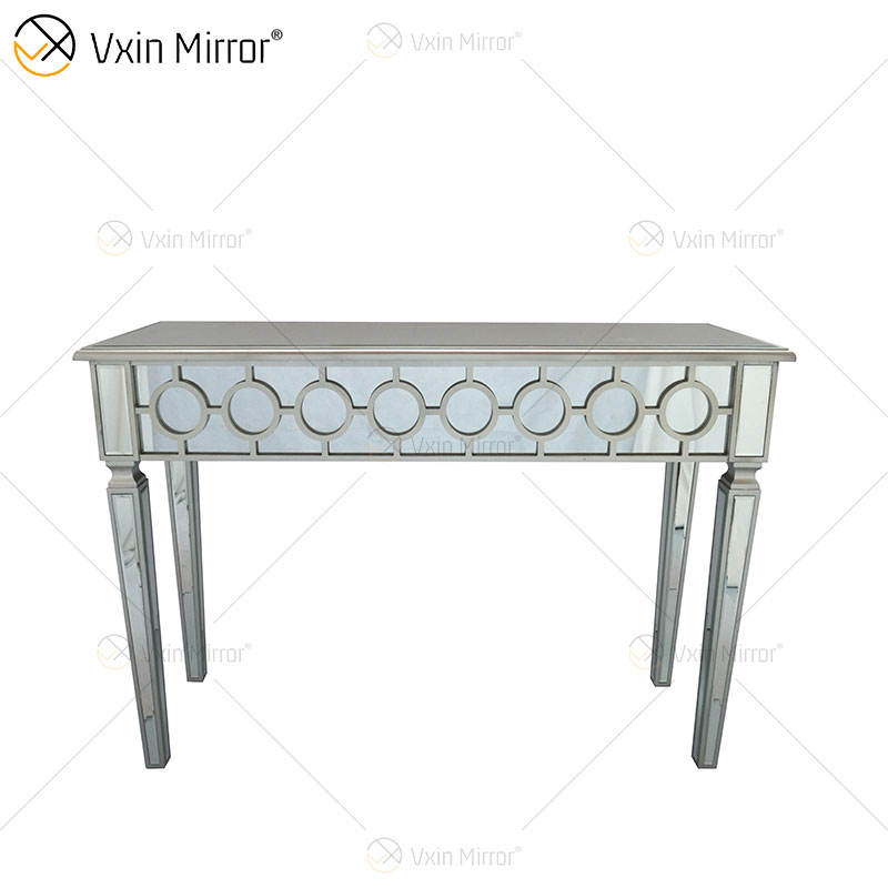 console table set with mirror Tabela de console definida com espelho