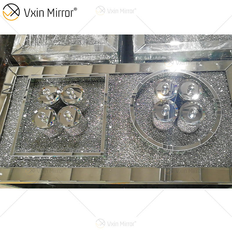 mirrored wall decor sets juegos de decoración de pared con espejo