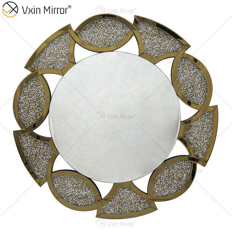 round large mirror مرآة كبيرة