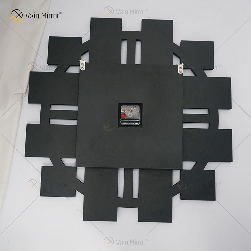 diy mirror wall clock DIY зеркало настенные часы