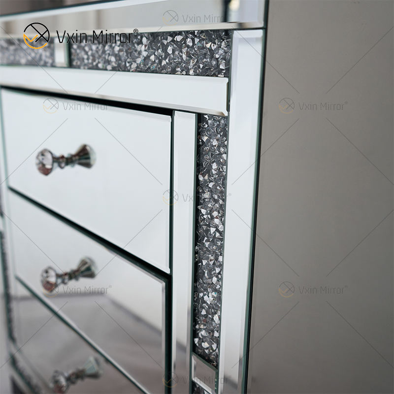 dresser and nightstand set mirrored комод и набор на тумбочке зеркально