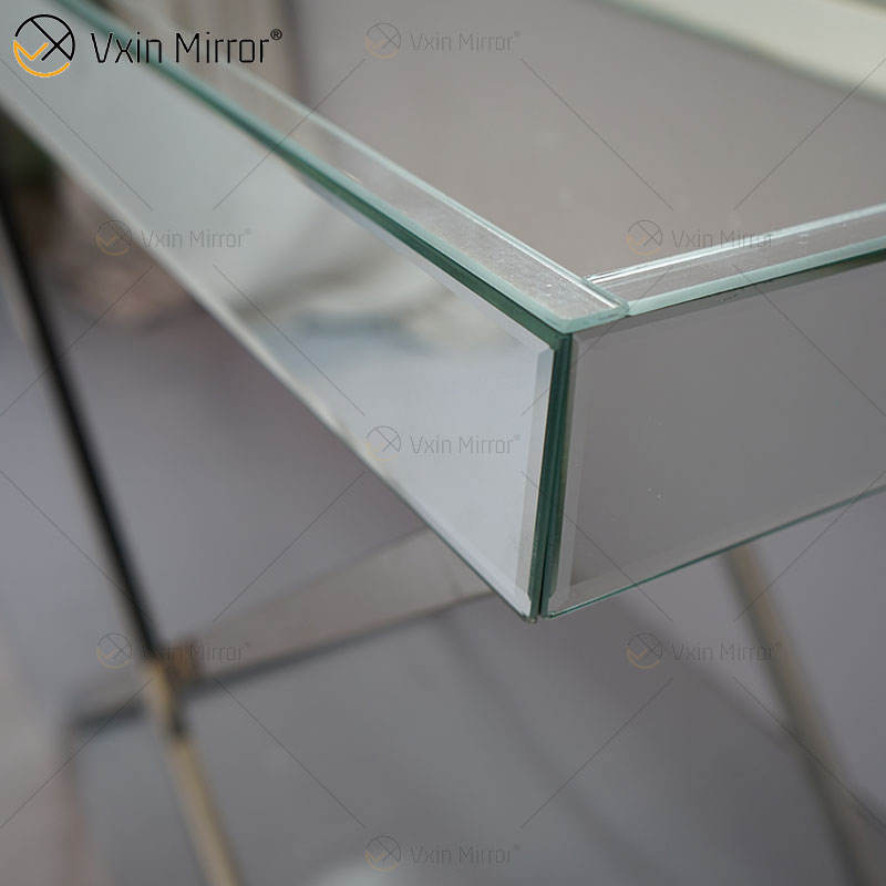mirror console table set Conjunto de tabla de consola espejo