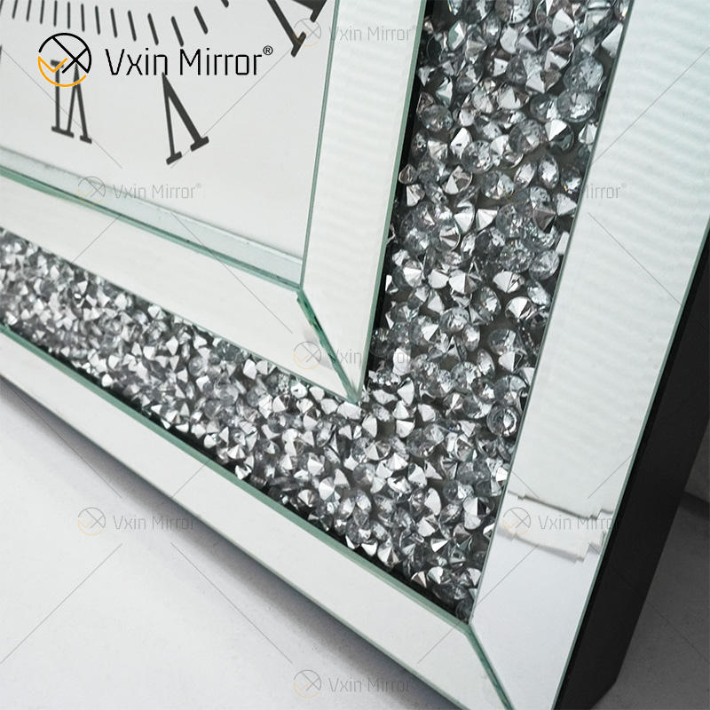 mirror digital clock Зеркальные цифровые часы