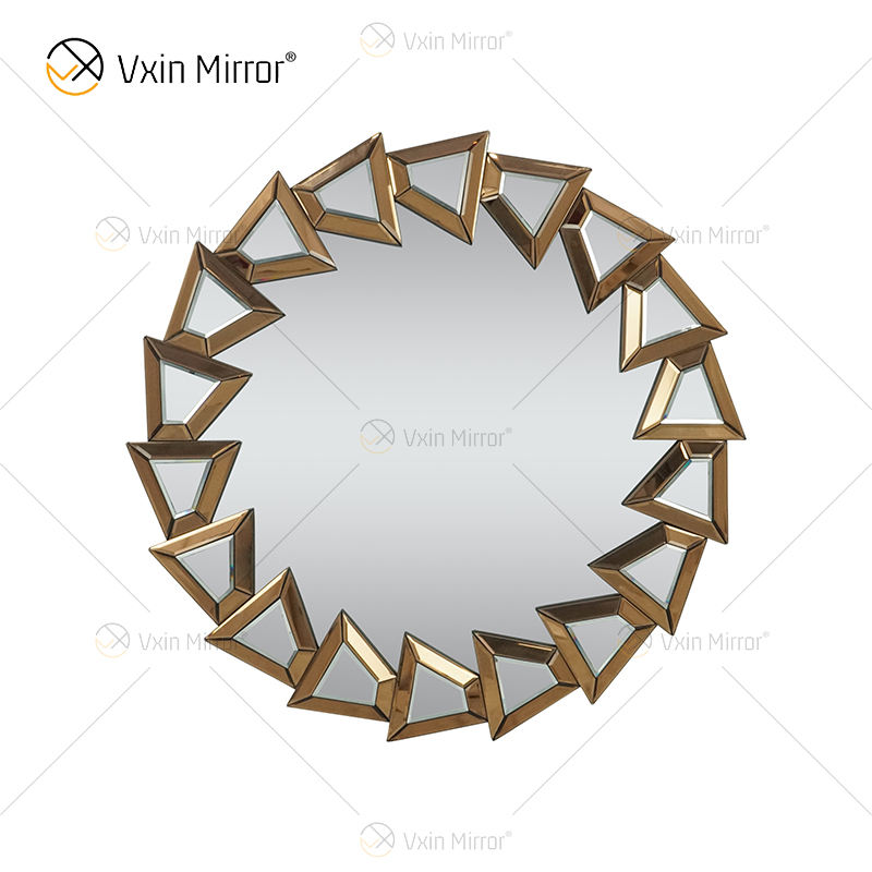 large black frame mirror مرآة إطار أسود كبير