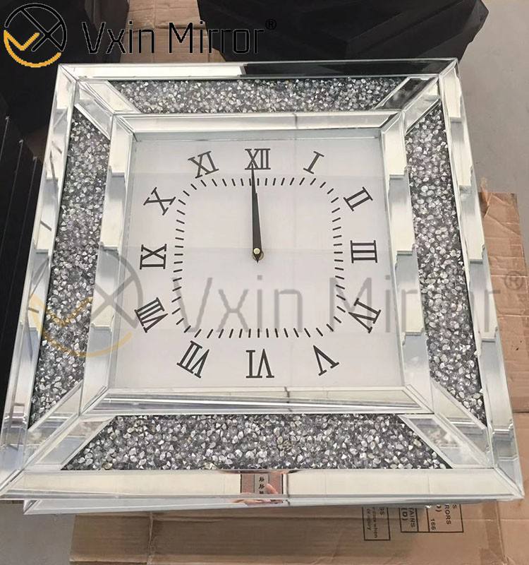 infinity mirror clock Бесконечные зеркальные часы