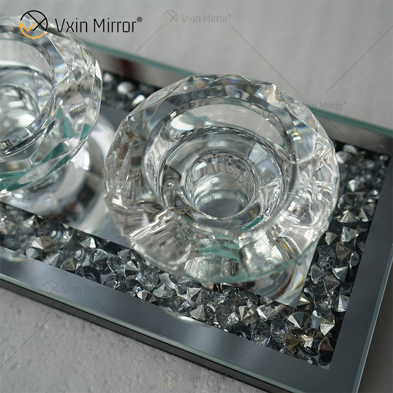 wall wood mirror مرآة الحائط الخشب