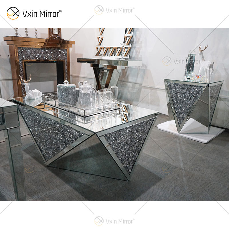 black cofee table mesa de cofee negro