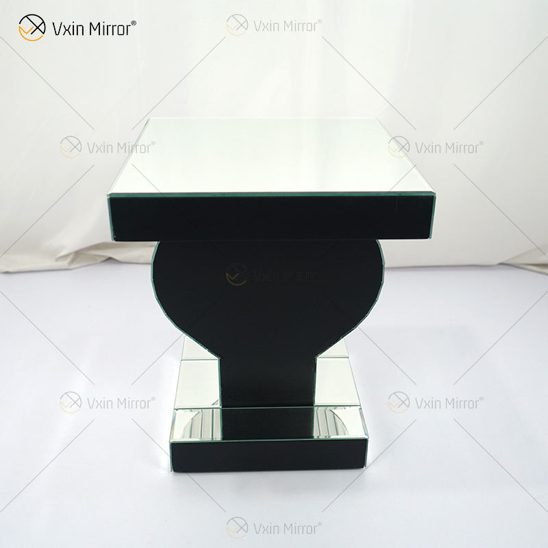 modern mirror side table Moderner Spiegel -Beistelltisch