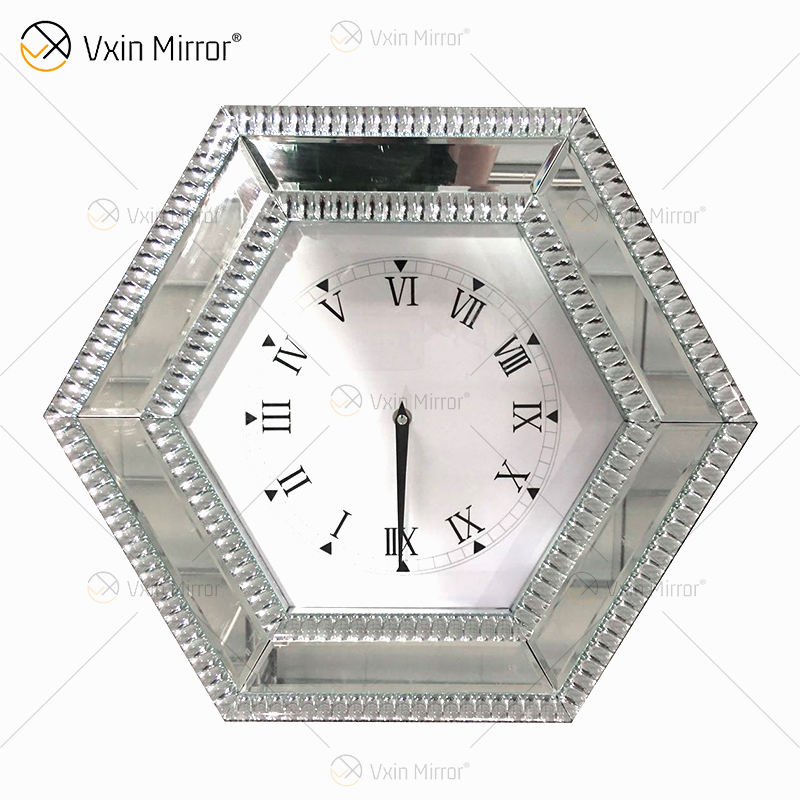 mirror wall clocks Зеркальные настенные часы