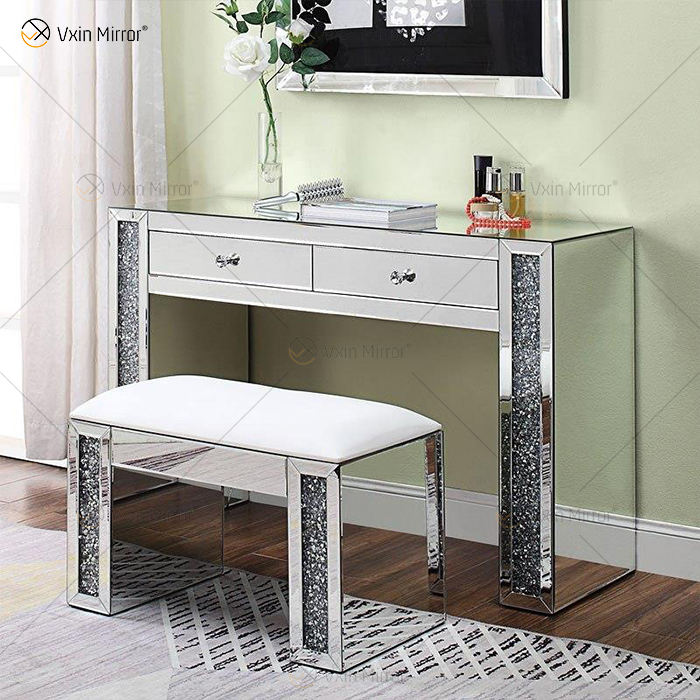 mirror vanity desk مرآة مكتب الغرور