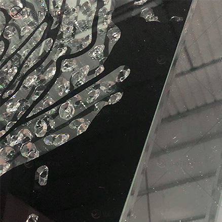 crystal light wall art resin Resina de arte da parede leve de cristal