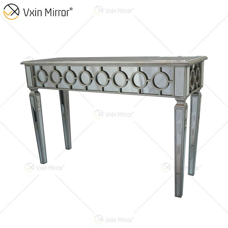 console table with 2 shelves Tabela de console com 2 prateleiras