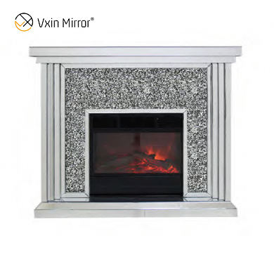 diamond crush fireplace المدفرة سحق الموقد