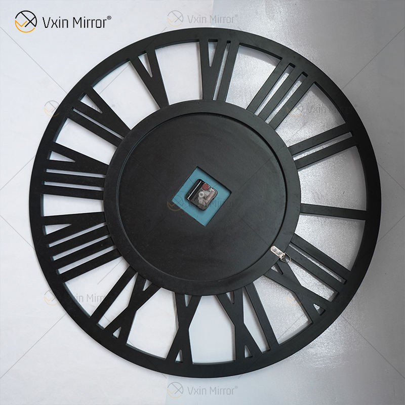 mirror image wall clock зеркальное изображение настенные часы