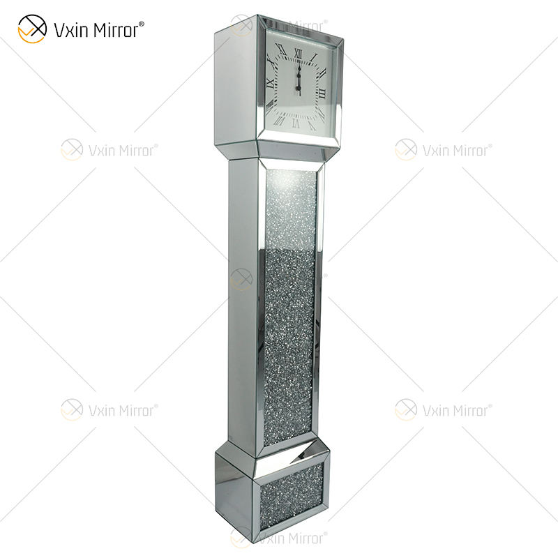 mirrored table clock Зеркальные столовые часы
