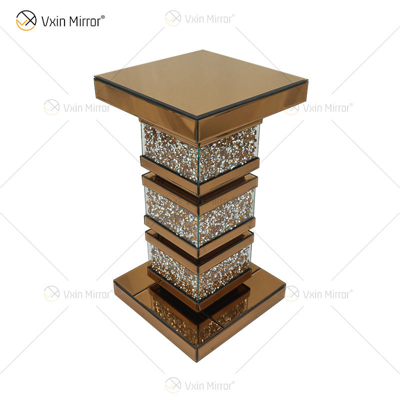 restoration hardware mirrored nightstand Hardware de restauração espelhou a mesa de cabeceira