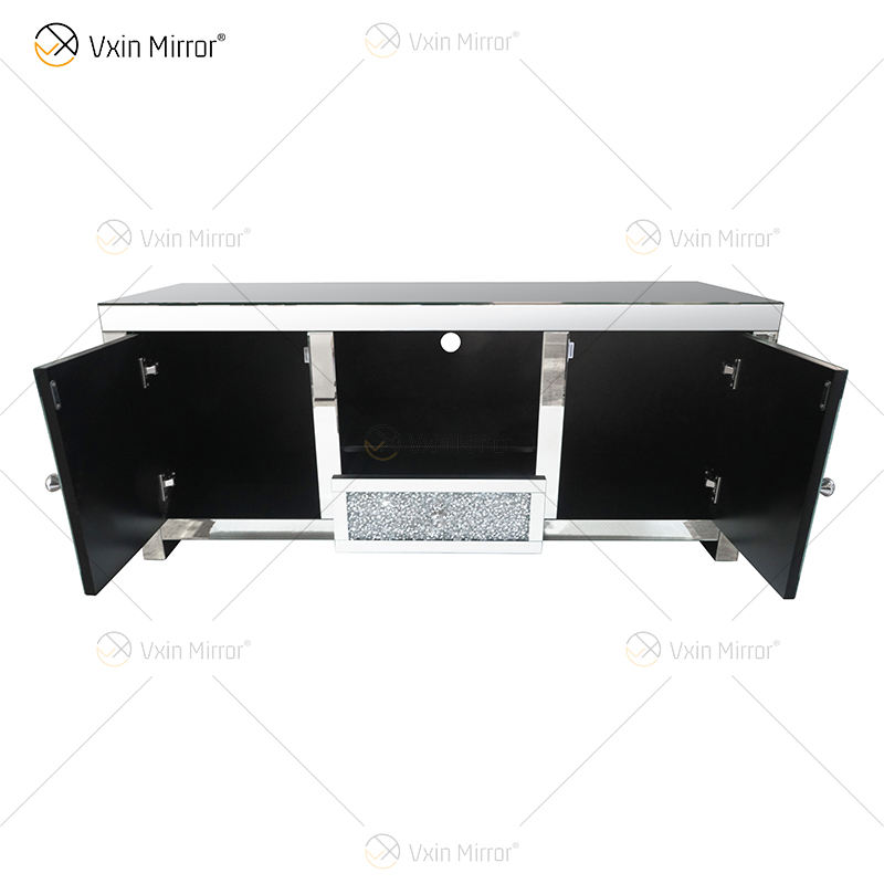 mirrored tv stand 55 inch зеркальный телевизор 55 дюйм