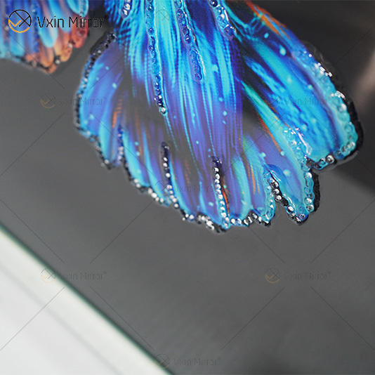 resin crystal wall art Arte da parede de cristal de resina