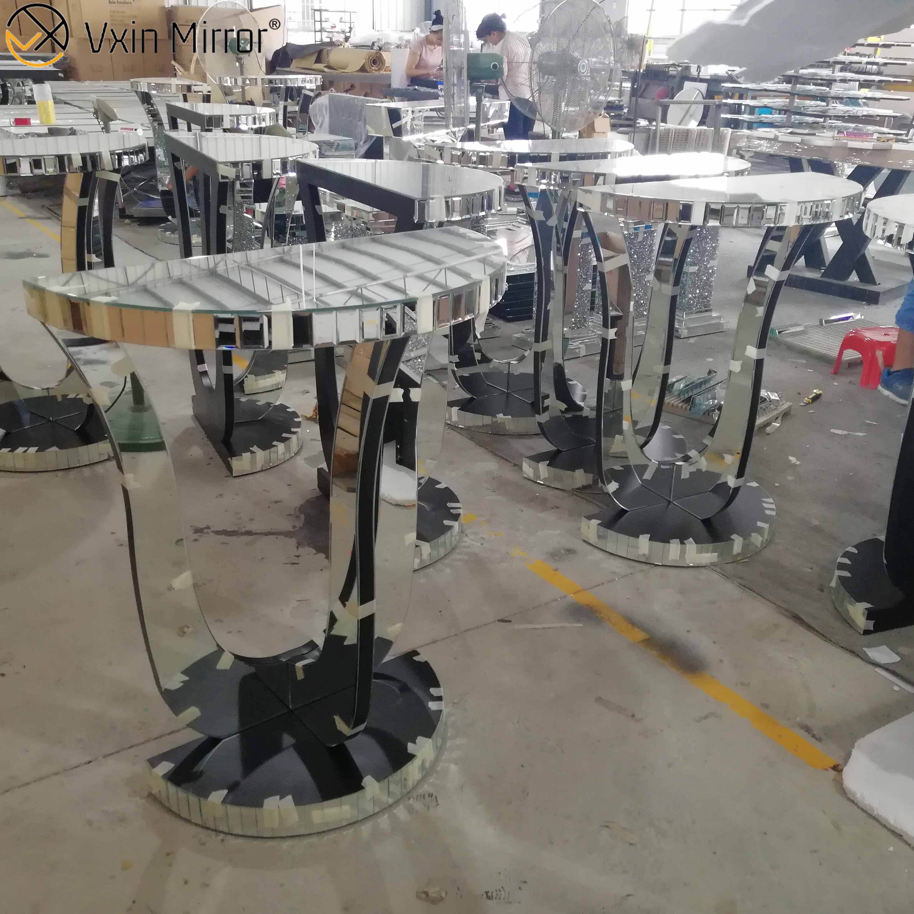 side table mirror espejo de mesa auxiliar