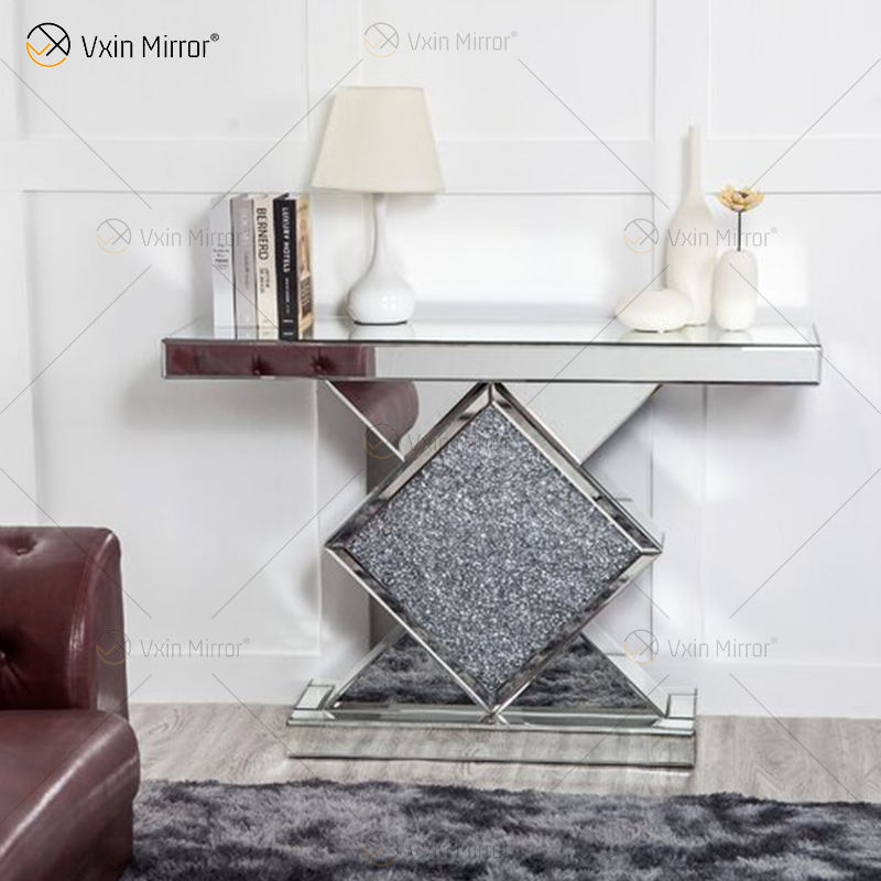 luxury console table with mirror Luxuskonsolentisch mit Spiegel