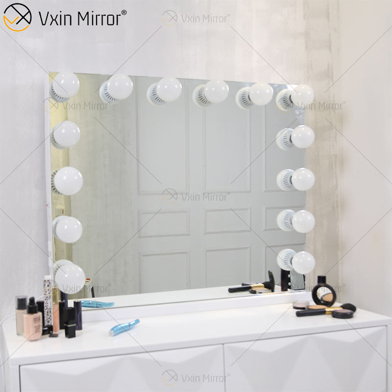 vanity mirror with back lights espelho de vaidade com luzes traseiras