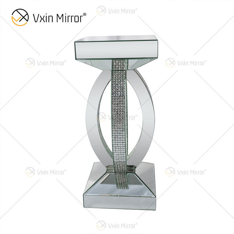 mirror top side table Mesa a lado superior del espejo