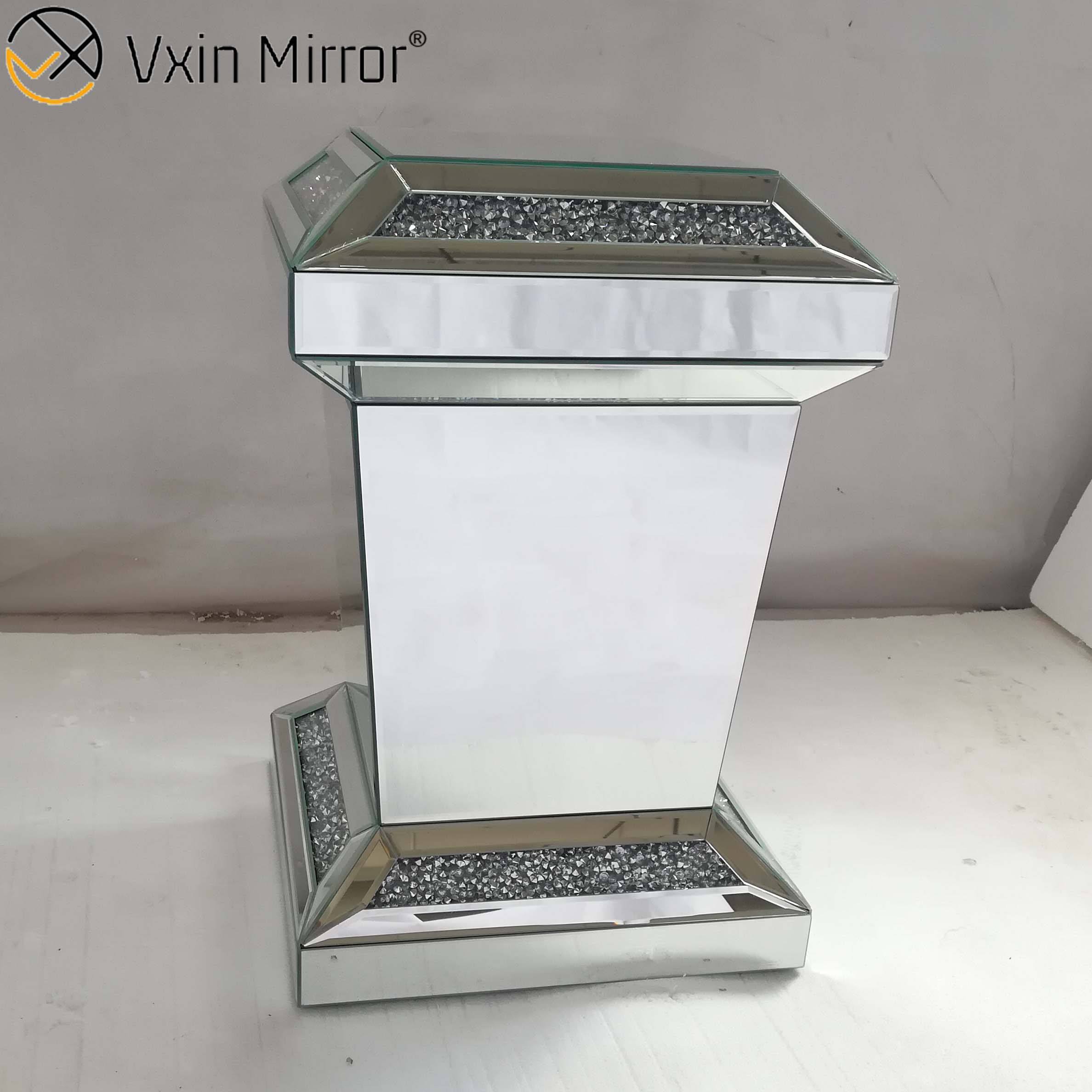 mirror end tables for living room mesas de fim de espelho para sala de estar