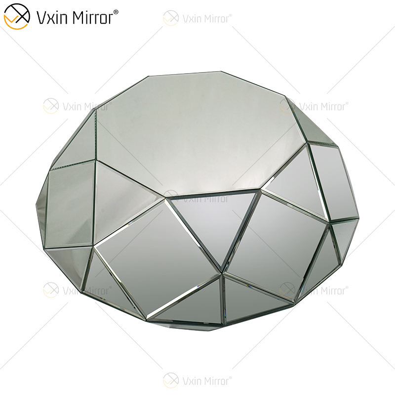 mirrored end tables Mesas finales reflejadas