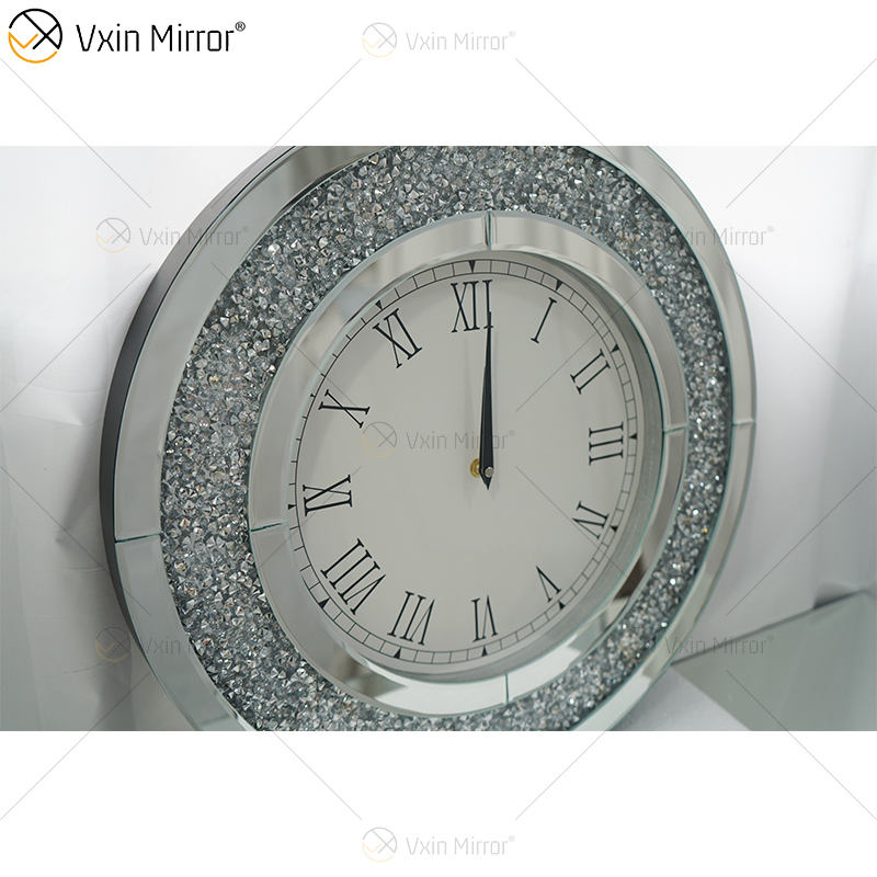 wall clock and mirror set настенные часы и набор зеркала