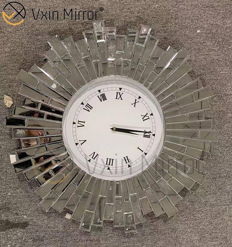 clock mirror espelho do relógio