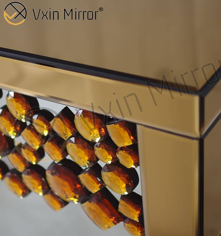 mirror sofa table mesa de sofá -espelho
