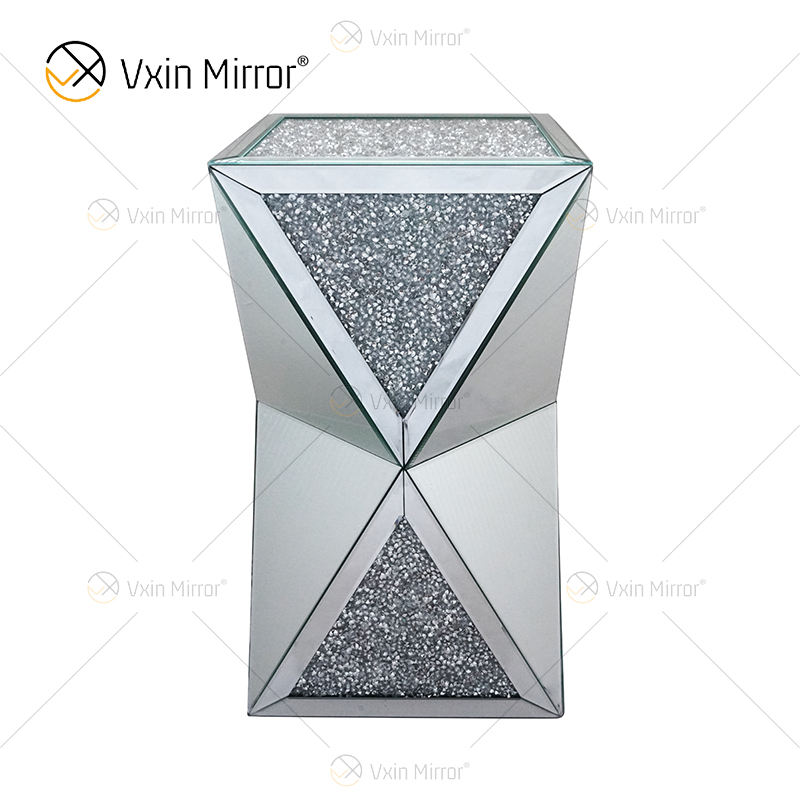 restoration hardware mirrored nightstand Hardware de restauração espelhou a mesa de cabeceira