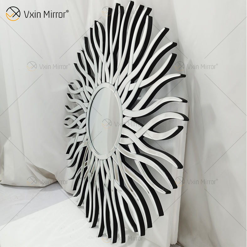 gold mirror for wall المرآة الذهبية للول